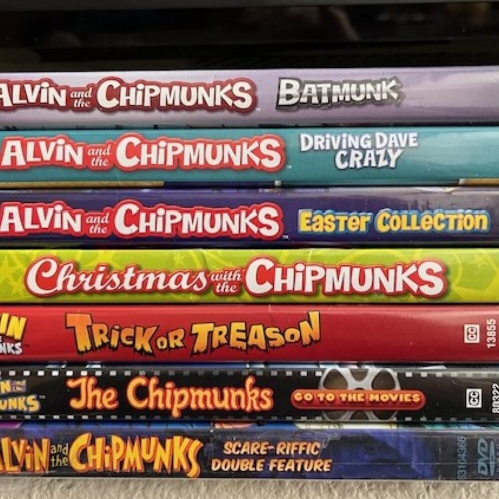 Alvin and the Chipmunks DVDs